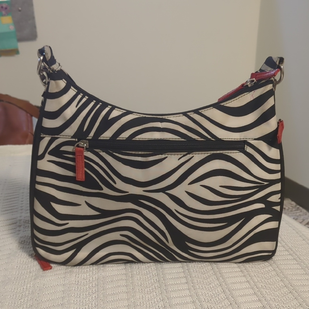 Gun Tote 'N Mama Zebra Print Shoulder Bag - Fashion, Function & Safety In 1